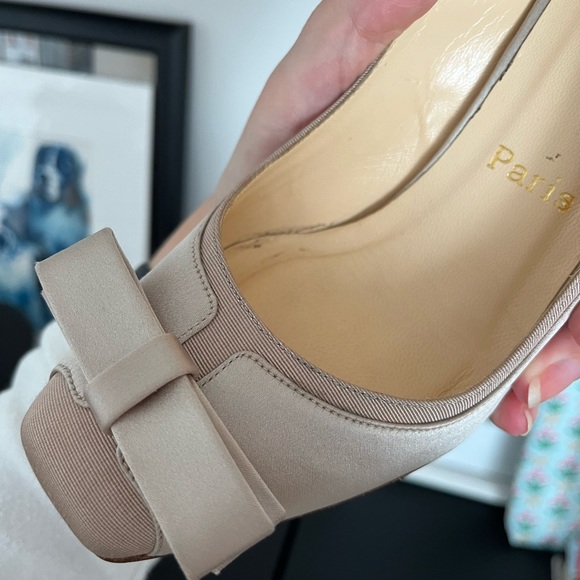 Louboutin Cassia Bow Slingbacks - Picture 11 of 11